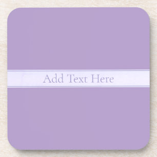 Dessous-de-verre Lavande Lumière Personnalisable Purple