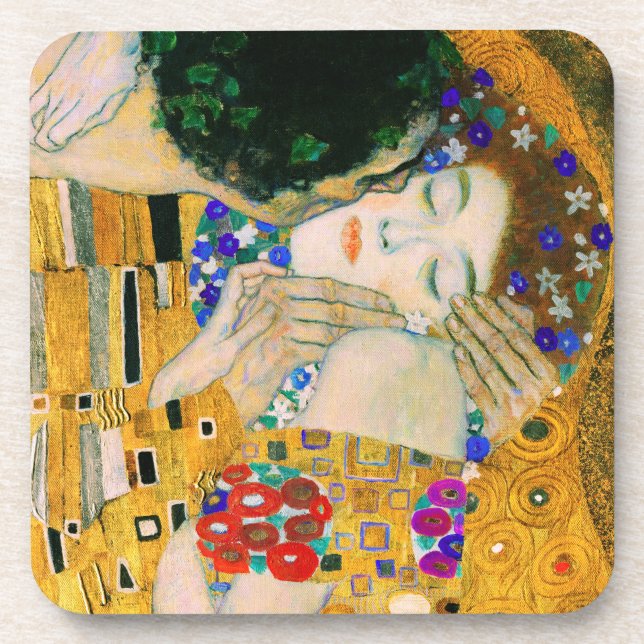 Dessous-de-verre Le baiser de Gustav Klimt (Devant)