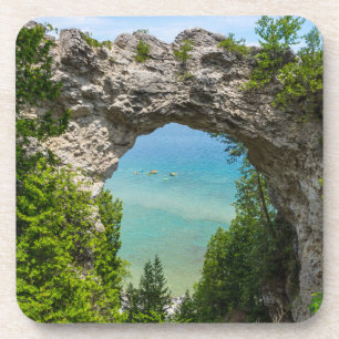 Dessous-de-verre Le Canoë À Arch Rock