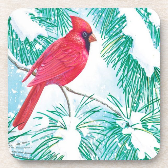 Dessous-de-verre Le Cardinal - (Devant)