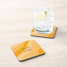 Le ciel est la limite orange abstrait dégradé