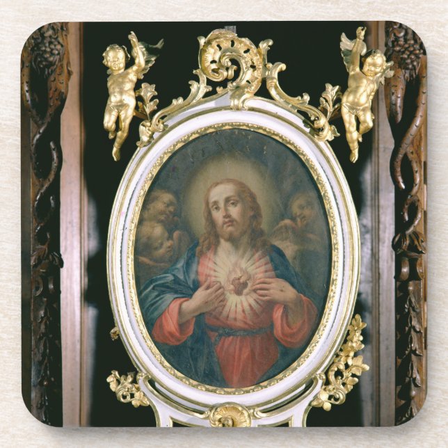 Dessous-de-verre Le coeur sacré du Christ, du Scho de embarquement (Devant)