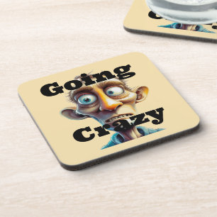 Dessous-de-verre Le Crazy Beverage Coaster