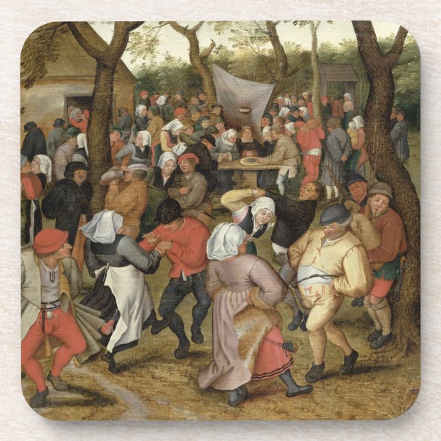 Dessous-de-verre Le festin de mariage (Devant)