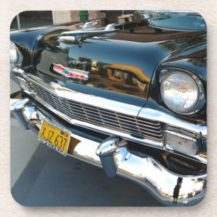 Dessous-de-verre Le front d'une corde chaude Chevy Bel Air 1956