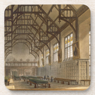Dessous-de-verre Le Hall de l'université de trinité, Cambridge, de