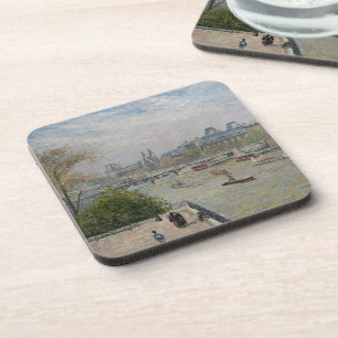Dessous-de-verre Le Louvre, Camille de printemps Pissarro