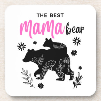 Dessous-de-verre Le meilleur ours de maman