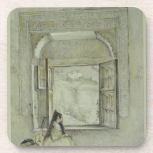 Dessous-de-verre Le palais du Generalife, de la maison de Cha