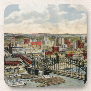 Dessous-de-verre Le point 1931 de Pittsburgh