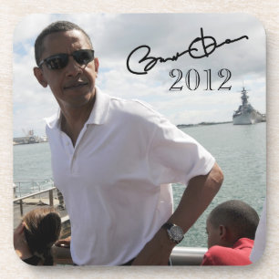 Dessous-de-verre Le président Barack Obama 2012