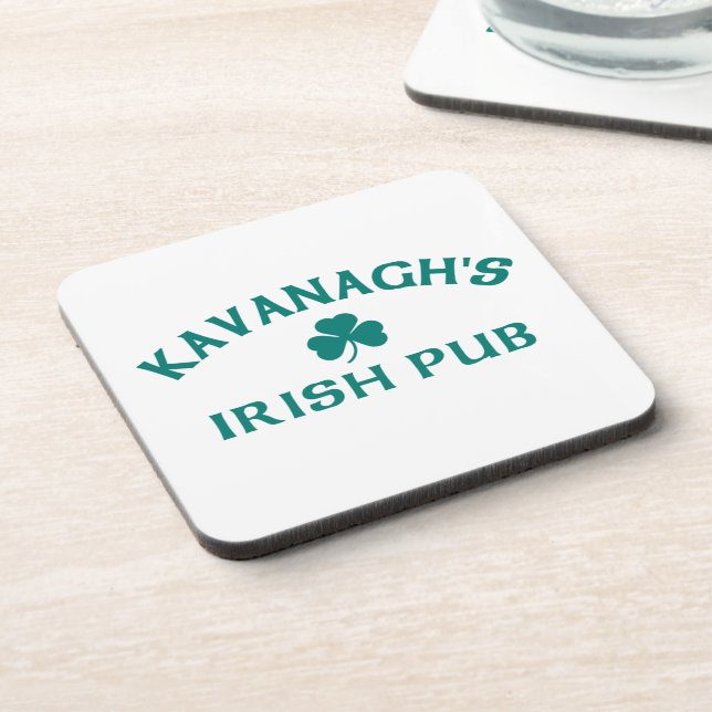 Dessous-de-verre Le pub irlandais de Kavanagh (Côté gauche)