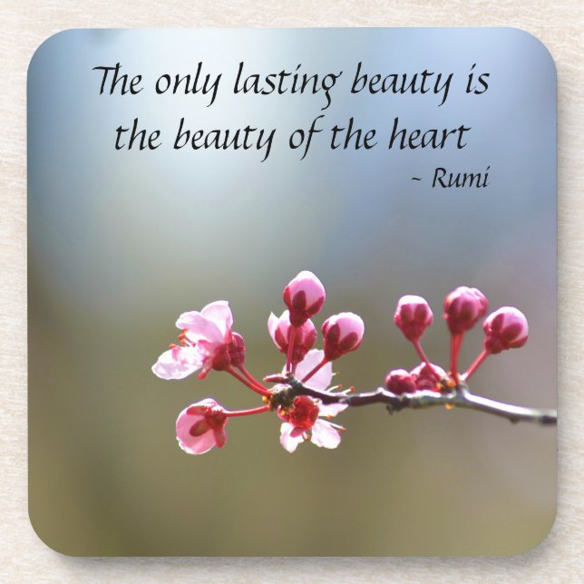 Dessous-de-verre Le ressort fleurit beauté (Devant)