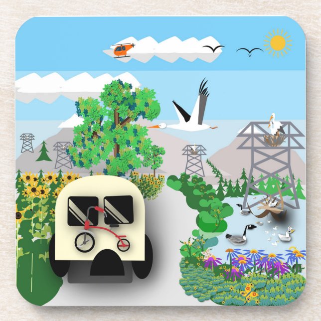 Dessous-de-verre Le Road Tour (Devant)