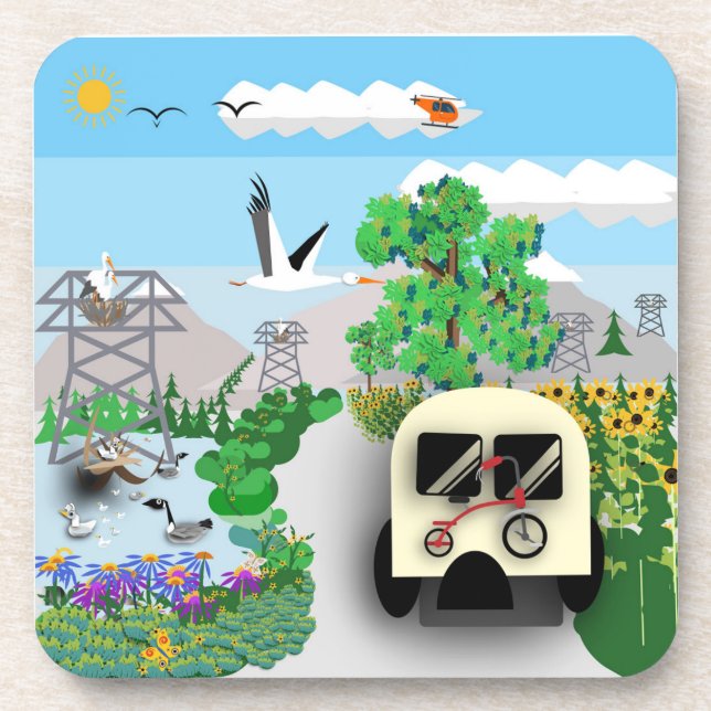 Dessous-de-verre Le Road Tour (Devant)