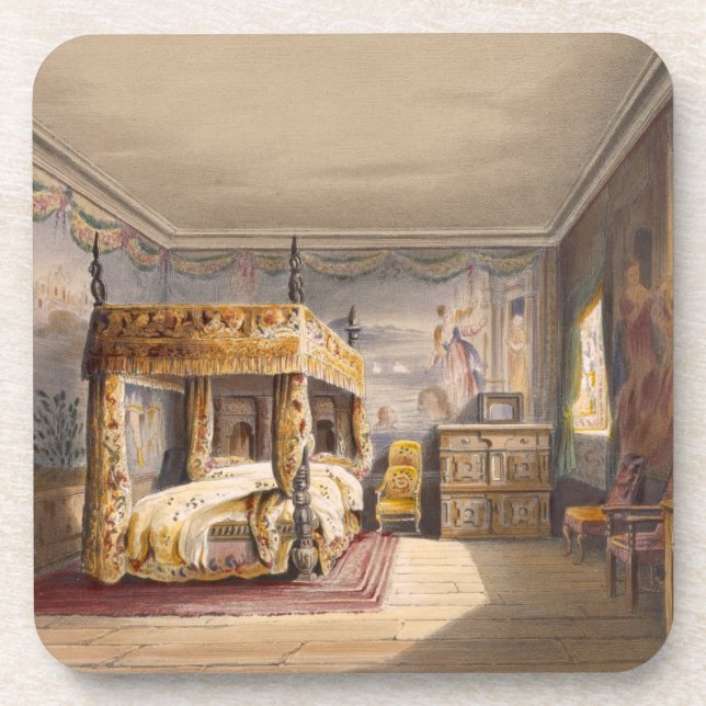 Dessous-de-verre Le Roi Charles Room, Chambre de Cotehele, (Devant)