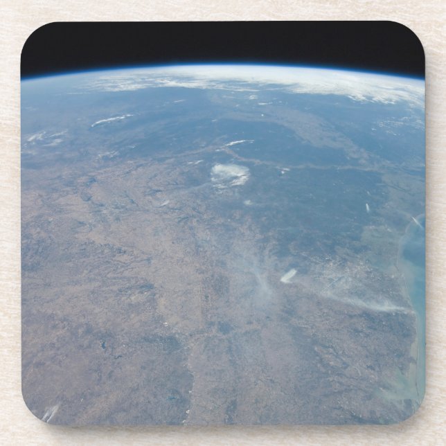 Dessous-de-verre Le Texas Panoramique Et Le Golfe Du Mexique (Devant)