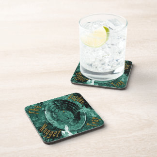 Dessous-de-verre Le trappeur à capuchon doré