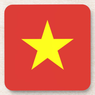 Dessous-de-verre Le Vietnam - drapeau vietnamien