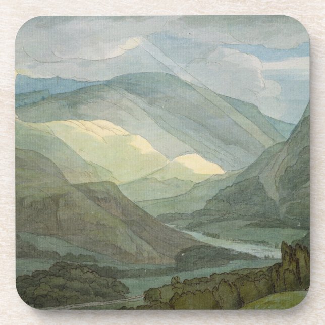 Dessous-de-verre L'eau de Rydal, 1786 (la semaine) (Devant)