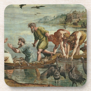 Dessous-de-verre L'ébauche miraculeuse des poissons (bande dessin