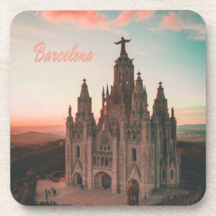 Dessous-de-verre L'église de Barcelone