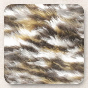 Dessous-de-verre leopard fur