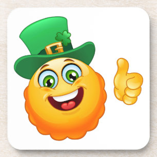 Dessous-de-verre leprechaun emoji