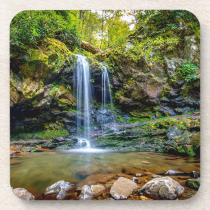 Dessous-de-verre Les cascades   Parc national de Smokey Mountain