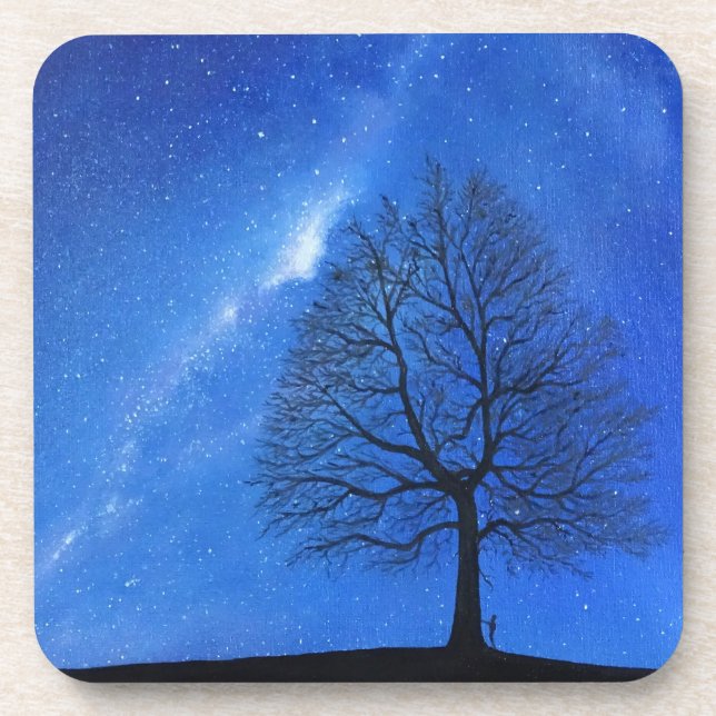 Dessous de verre - "Les cieux se déclarent" (Devant)