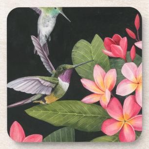 Dessous-de-verre Les colibris de la Plumeria