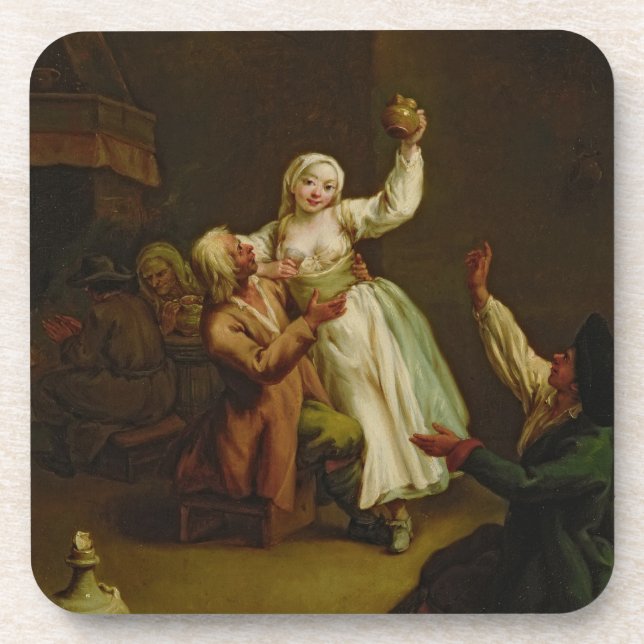 Dessous-de-verre Les couples heureux (Devant)