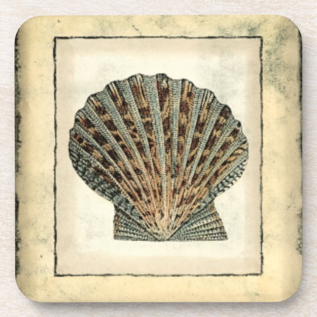Dessous-de-verre Les Créatures marines au bord de l'eau (Devant)