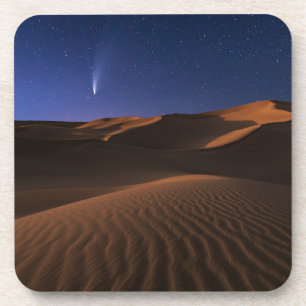 Dessous-de-verre Les déserts   Galaxie de dune de sable