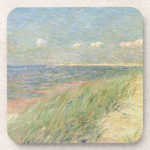 Dessous-de-verre Les Dunes du Zwin, Knokke, 1887 (huile sur la