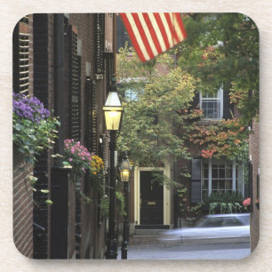 Dessous-de-verre Les Etats-Unis, le Massachusetts, Boston, colline
