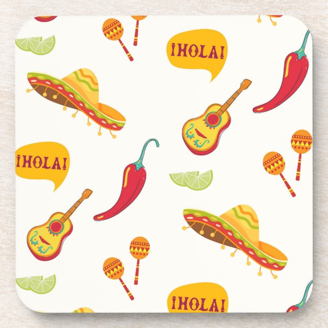 Dessous-de-verre Les Fantômes du Mexique (Devant)