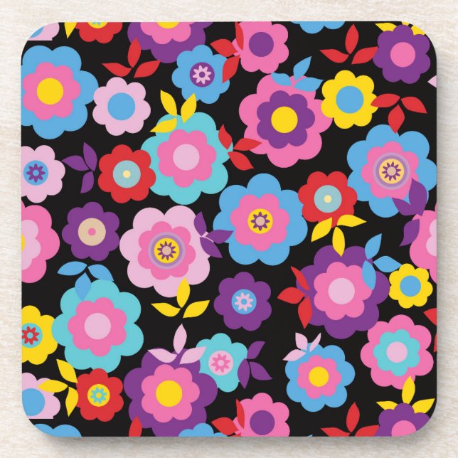 Dessous-de-verre Les fleurs de printemps d'Eilin (Devant)