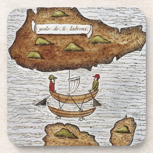 DESSOUS-DE-VERRE LES ÎLES DE LADRONE (Devant)