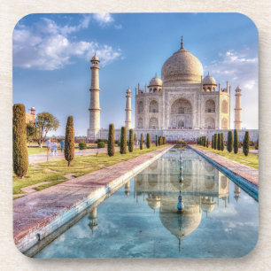 Dessous-de-verre Les monuments   Taj Mahal Sunrise