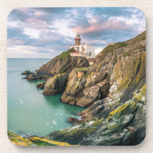 Dessous-de-verre Les phares   Baily Lighthouse Dublin, Irlande