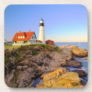 Dessous-de-verre Les phares   Rockport Lighthouse Maine