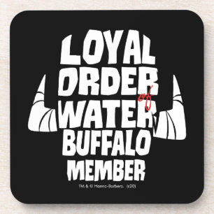Dessous-de-verre Les Pierrafeu   Loyal Order Water Buffalo Membre
