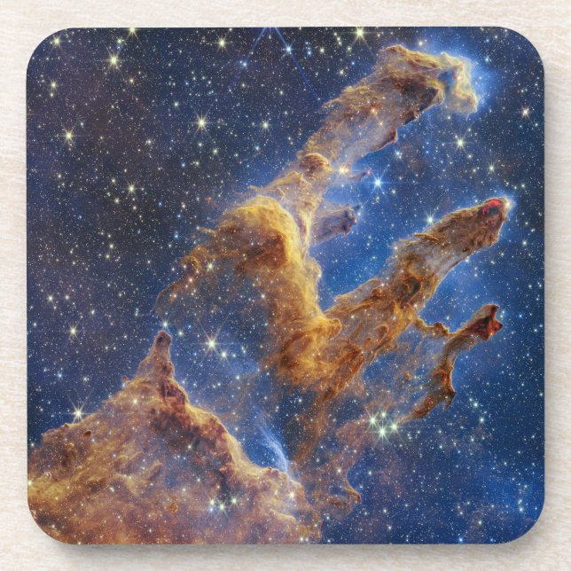 Dessous-de-verre Les piliers de la création | NIRCam | JWST (Devant)
