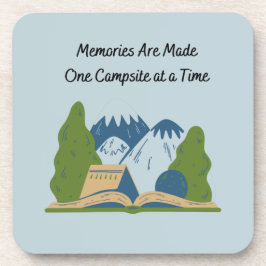 Dessous-de-verre Les souvenirs sont faits un camping à la fois