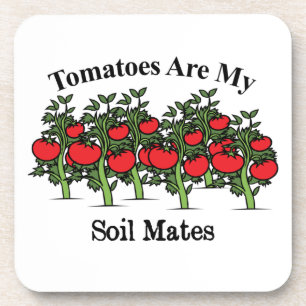 Dessous-de-verre Les Tomates Drôle Sont Mes Mates De Sol