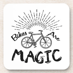 Dessous-de-verre Les vélos sont magiques