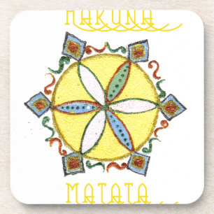 Dessous-de-verre L'étoile à la fabrication de Hakuna Matata
