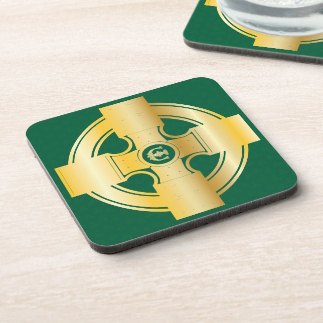 Dessous-de-verre LETTRE Céleste Céleste COTON E MONogramme (Côté gauche)