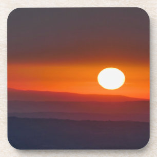 Dessous-de-verre Lever de soleil en Dordogne